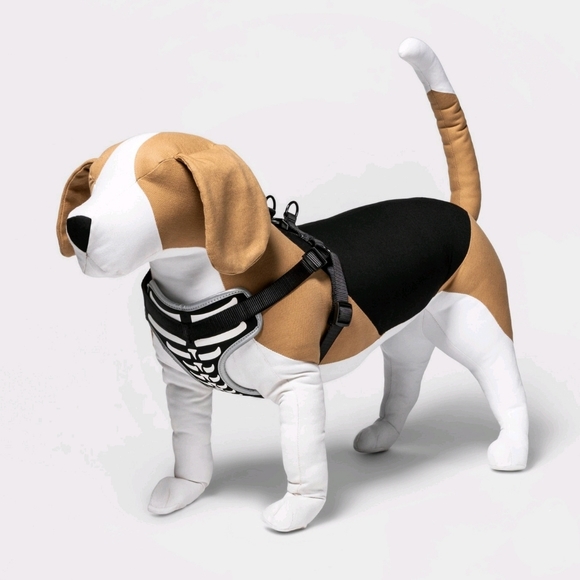 Hide & Eek Skeleton Dog Harness size M - Picture 3 of 4